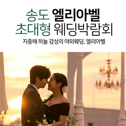 송도 엘리아벨 대형 웨딩박람회 행사 이미지